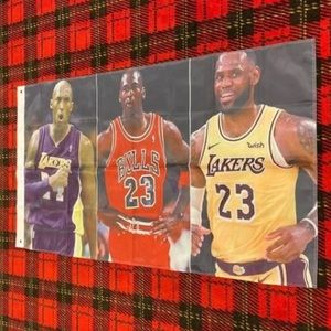 Brand new The NBA Greats banner flag